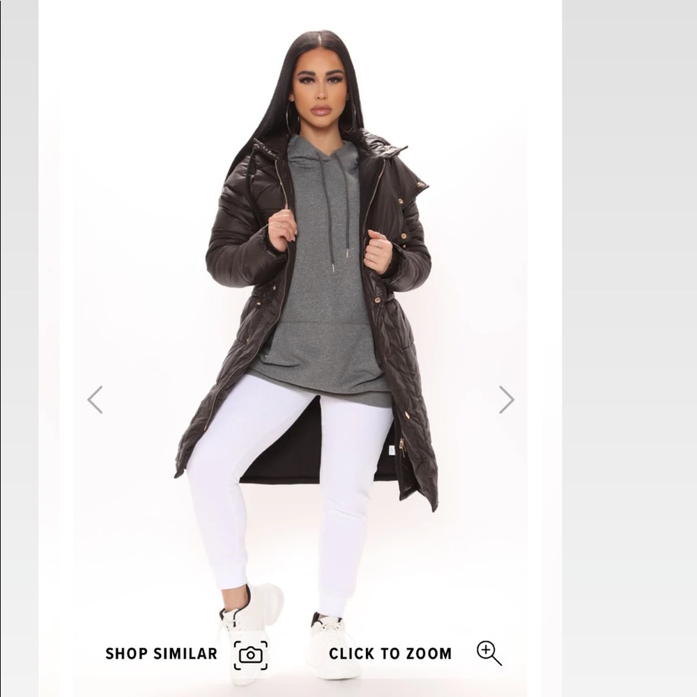 Fashion nova: Long puffer coat MAKE AN OFFER❗️